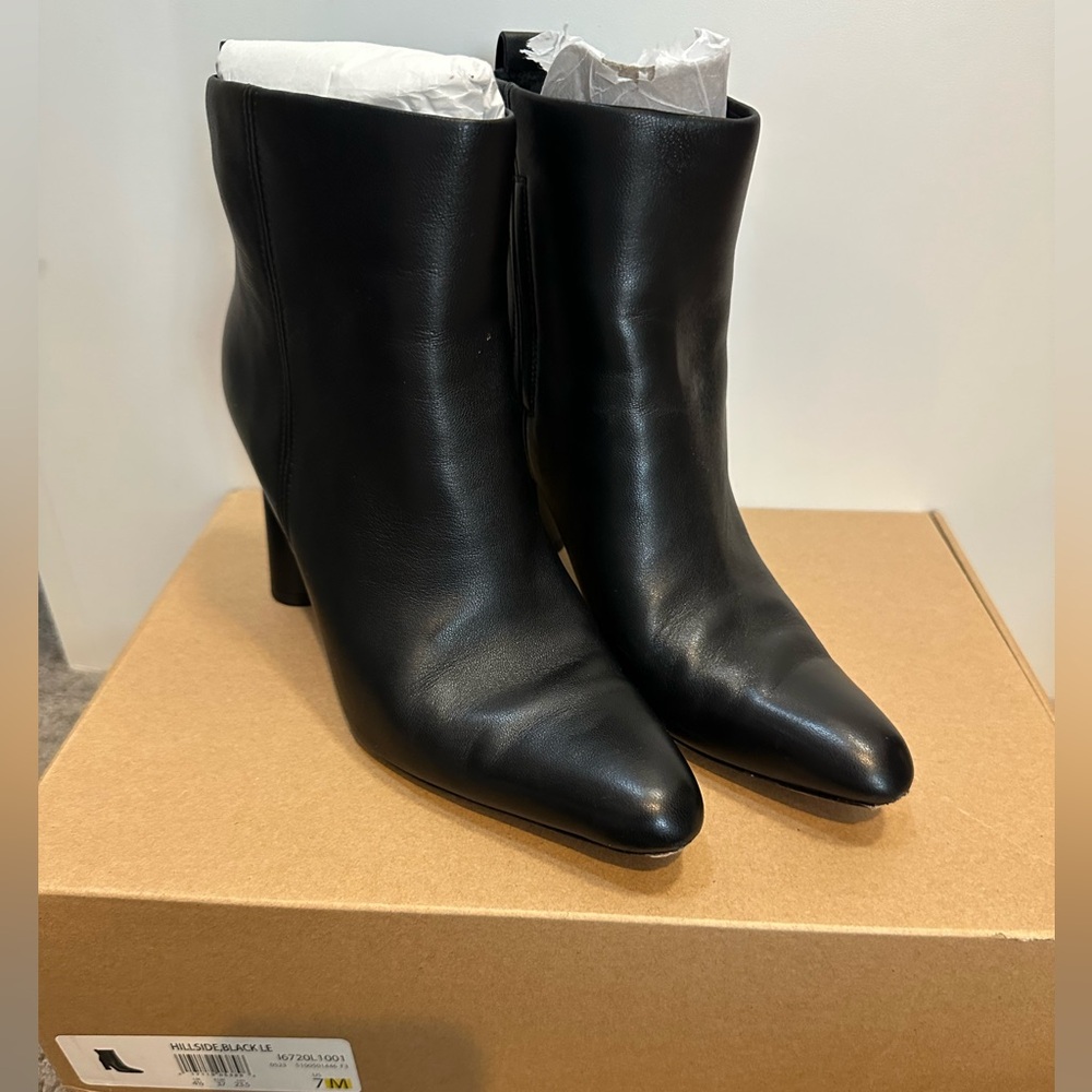 Vince Black Ankle Boots